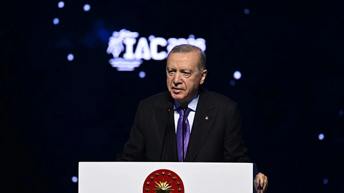 Son Dakika | Başkan Erdoğan: Uzay küresel bir alana dönüşmüştür
