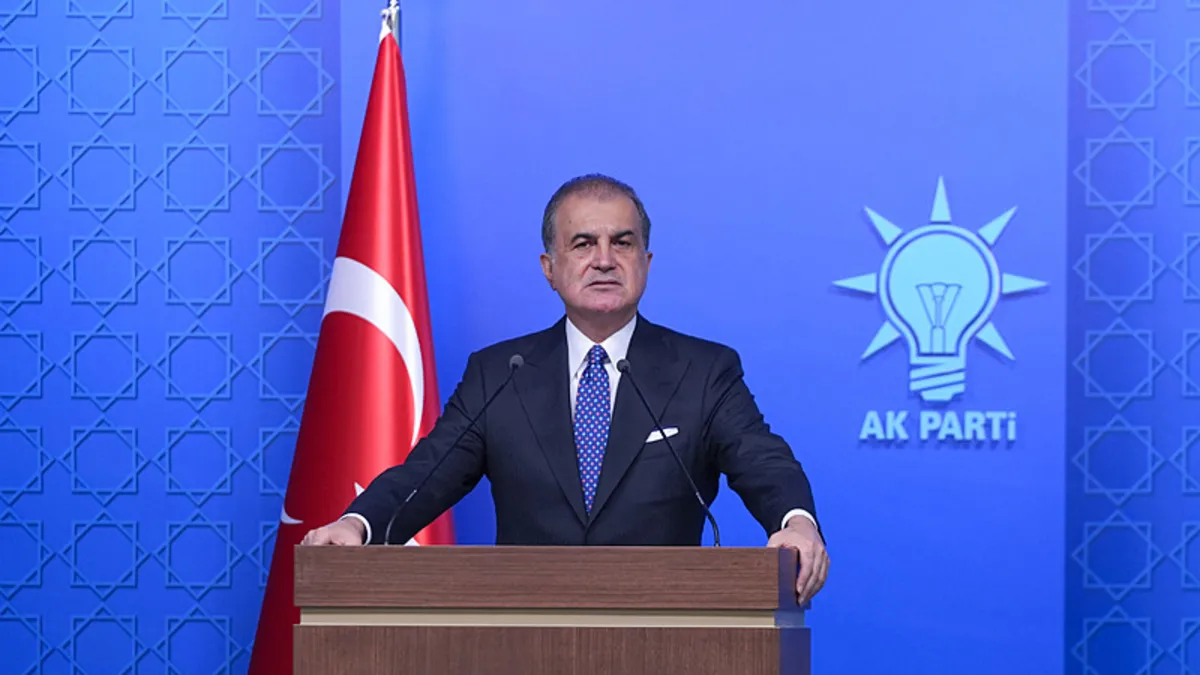 AK Parti Sözcüsü Ömer Çelik'ten seçim açıklaması: Cumhur İttifakı'nın adayı Erdoğan'dır