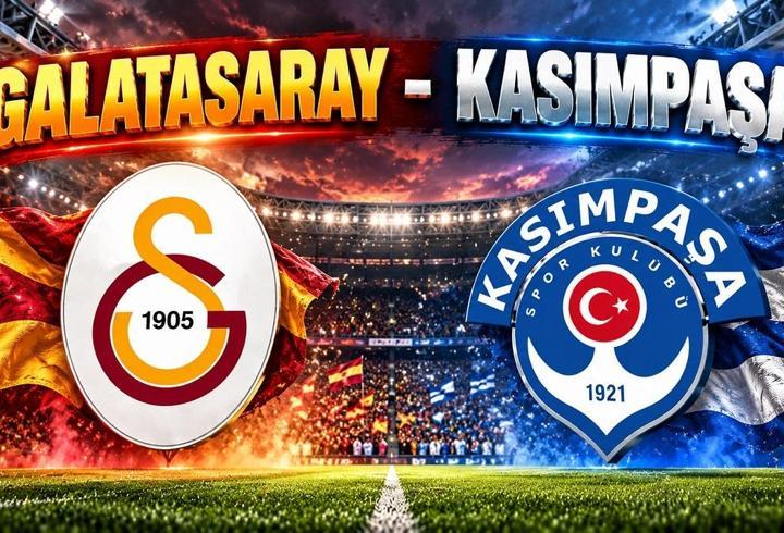 GALATASARAY-KASIMPAŞA MAÇI HANGİ KANALDA? Galatasaray, Kasımpaşa maçı ne zaman, saat kaçta? Süper Lig'de 7. haftanın açılış maçı!