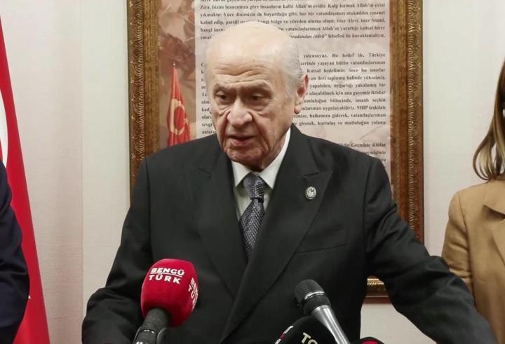 SON DAKİKA | MHP Lideri Bahçeli: Herkesi suçlamak yanlıştır