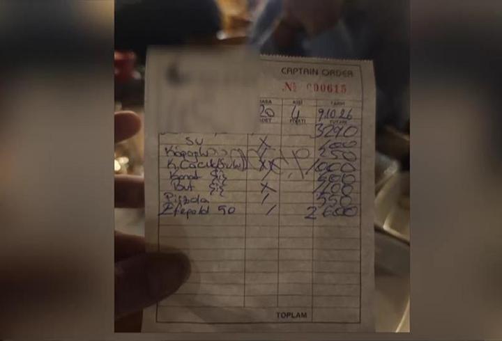 4 cacığa bin lira hesap ceza getirdi