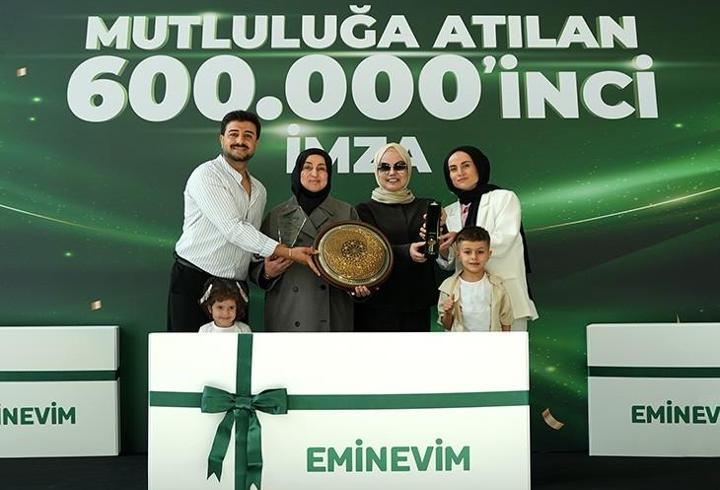 Eminevim’den 600 bininci teslimatla tarihi rekor