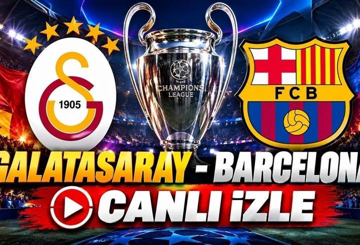 GALATASARAY-BARCELONA MAÇI CANLI İZLE | GS maçı şifresiz mi, nereden izlenir? Galatasaray-Barcelona maçı TRT1 canlı yayın kanalı