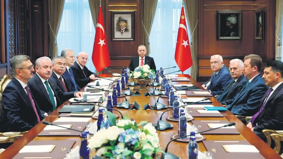Yargının zirvesi Külliye'de buluştu