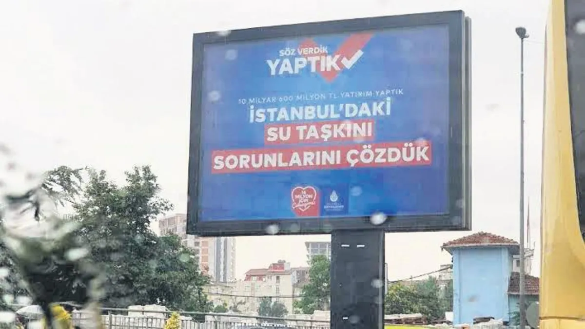 ‘Su taşkınını çözdük’ yalanı tabelada kaldı