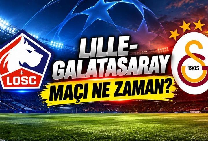 LILLE-GALATASARAY MAÇI NE ZAMAN, SAAT KAÇTA, HANGİ KANALDA? Lille-Galatasaray maçı için geri sayım başladı!
