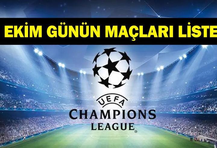 GÜNÜN MAÇLARI 20 EKİM 2026: Bugünkü Maçlar Neler? Bugün Kimlerin Maçı Var? Şampiyonlar Ligi Maçları Saat Kaçta, Hangi Kanalda? İşte 20 Ekim Salı Günün Maçları