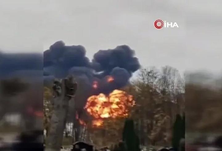Rusya'da büyük panik! Su-30SM savaş uçağı düştü!