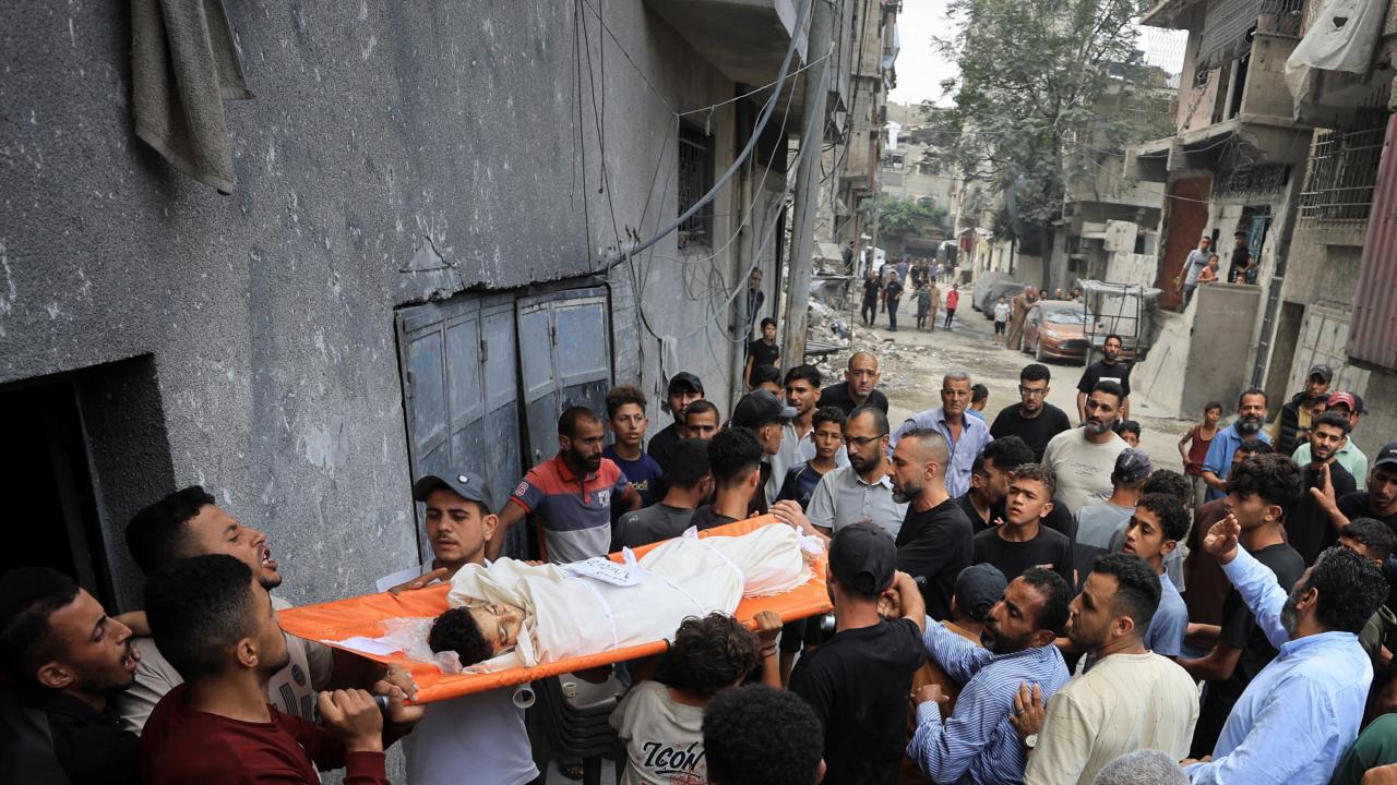 Soykırımcı İsrail'in saldırıları altındaki Gazze'de can kaybı 74 bin 594'e yükseldi