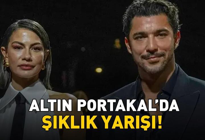 Altın Portakal Film Festivali'nde yıldızlar geçidi! Kırmızı halıda şıklık yarışı!